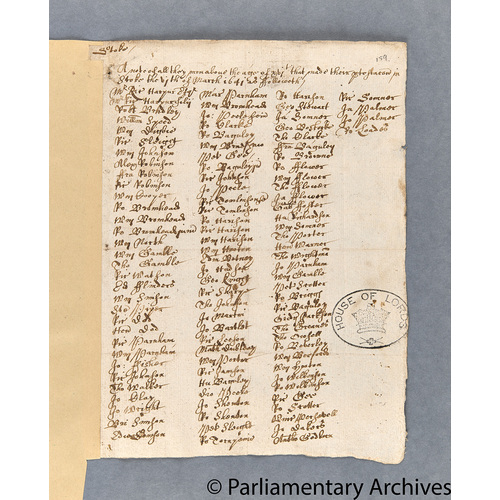 Protestation Return: Nottinghamshire: Thurgarton Hundred ? Stoke