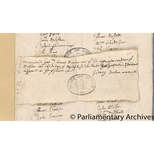 Protestation Return: Nottinghamshire: Broxtowe Hundred ? Selston
