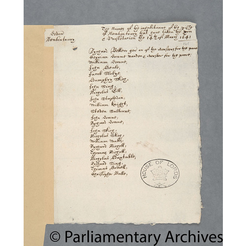 Protestation Return: Devon: Fremington Hundred: Newton Tracy