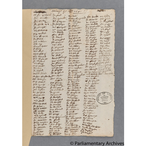 Protestation Return: Devon: Exminster (Part Only) Hundred ? Chudleigh
