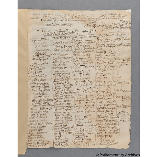 Protestation Return: Devon: Wonford (Part Only) Hundred: Cheriton Bishop
