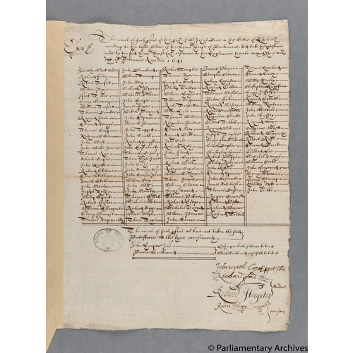 Protestation Return: Devon: Wonford (Part Only) Hundred: Exeter, St John's [Bowe]