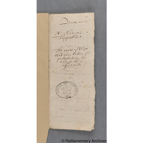 Protestation Return: Devon: Wonford (Part Only) Hundred: St Thomas-the-Apostle