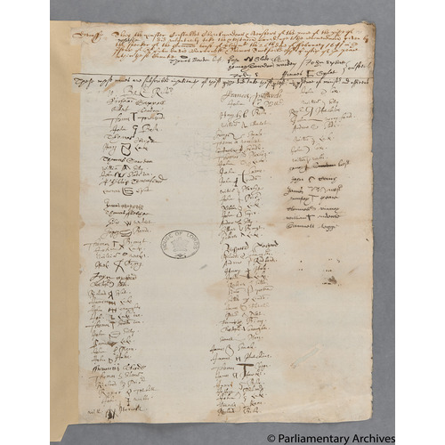 Protestation Return: Devon: Wonford (Part Only) Hundred ? Whitstone