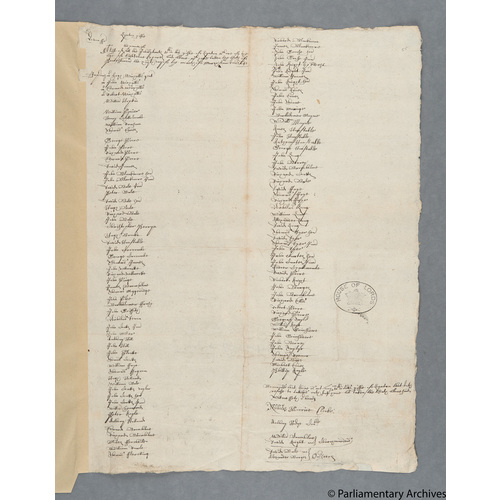 Protestation Return: Devon: Shirwell Hundred ? Linton [Lynton]