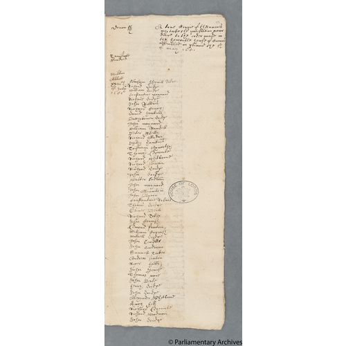 Protestation Return: Devon: Tavistock Hundred: Milton Abbots [Milton Abbot]