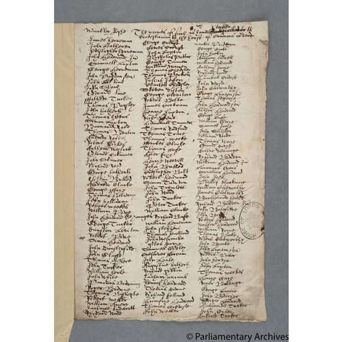 Protestation Return: Devon: North Tawton Hundred ? Winckleigh