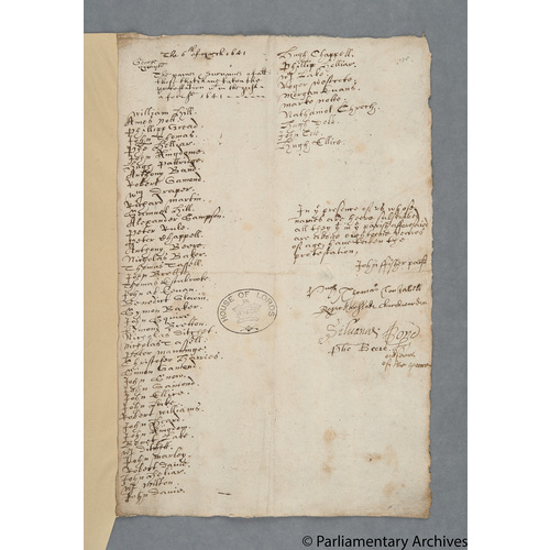 Protestation Return: Devon: South Molton Hundred ? Nympton-St George [George Nympton]
