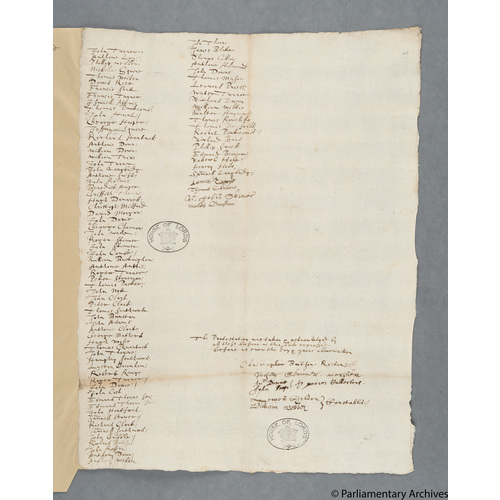 Protestation Return: Devon: Witheridge Hundred ? Chulmleigh