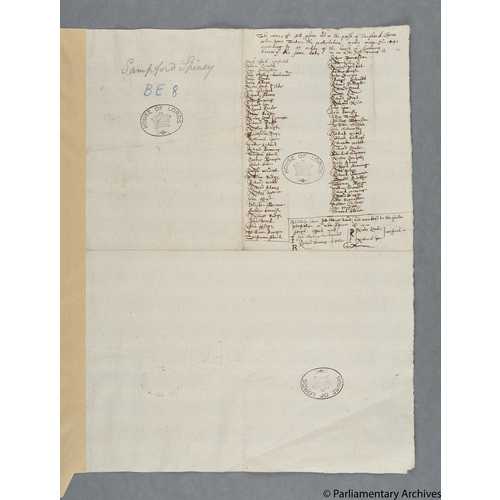 Protestation Return: Devon: Roborough Hundred: Sampford Spiney