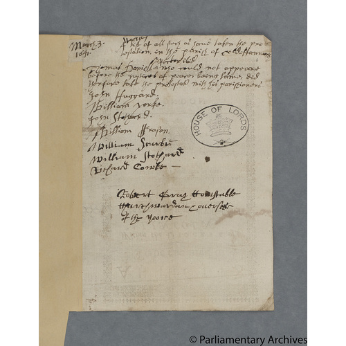 Protestation Return: Lincoln: Aslacoe Wapentake: Cold Hanworth