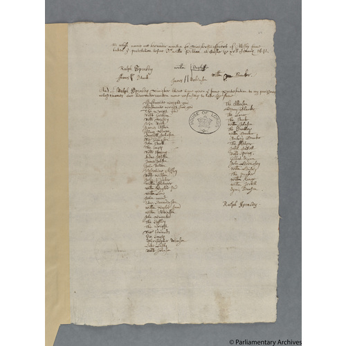 Protestation Return: Lincoln: Lindsey, Parts Of: Bradley Haverstoe Wapentake: Aylesby