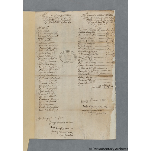 Protestation Return: Lincoln: Ness Wapentake: Wilsthorpe