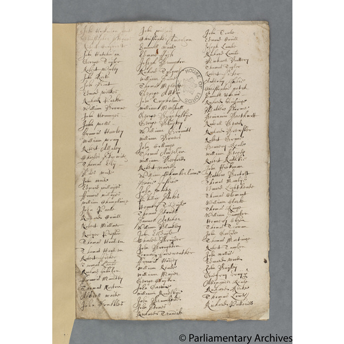 Protestation Return: Lincoln: Lindsey, Parts Of: Calceworth Hundred ? Alford