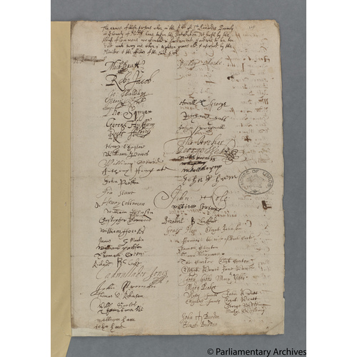 Protestation Return: Middlesex: Ossulston Division: Bromley, St Leonard's [Bromley by Bow]