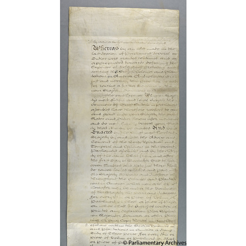 Public Act, 5 George III, c. 12