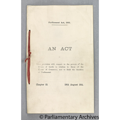 Parliament Act, c. 13