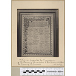Thumbnail image for Address presented by Members of the House of Commons to Sir Benjamin Stone on leaving Parliament