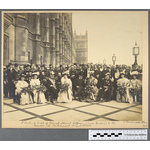 Thumbnail image for "L'entente" (Entente Cordiale) visit of French Naval Officers to the Houses of Parliament