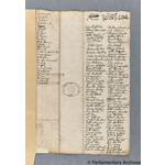 Thumbnail image for Protestation Return: Nottinghamshire: Broxtowe Hundred ? Trowell