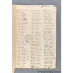 Thumbnail image for Protestation Return: Nottinghamshire: Newark Hundred ? South Collingham
