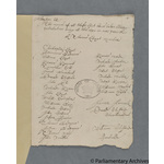 Thumbnail image for Protestation Return: Oxford: Bloxham Hundred ? Alkerton