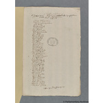 Thumbnail image for Protestation Return: Oxford: Bloxham Hundred ? Milcombe