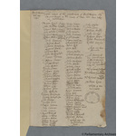 Thumbnail image for Protestation Return: Oxford: Bampton Hundred: Brize Norton, alias Norton Broyne