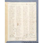 Thumbnail image for Protestation Return: Berkshire: Abingdon Division ? East Hagbourne and West Hagbourne