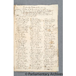 Thumbnail image for Protestation Return: Berkshire: Abingdon Division: Marcham
