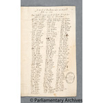 Thumbnail image for Protestation Return: Berkshire: Reading Division: Bradfield
