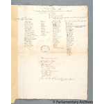 Thumbnail image for Protestation Return: Cambridge: St Peter's College [Peterhouse]