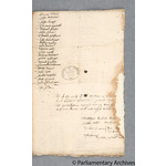 Thumbnail image for Protestation Return: Cornwall: East Hundred: St Mellion