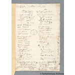Thumbnail image for Protestation Return: Cornwall: Kerrier Hundred: Perran Arworthal