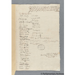 Thumbnail image for Protestation Return: Cornwall: West Hundred: East Looe borough and St Martin-by-Looe parish