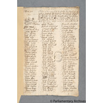 Thumbnail image for Protestation Return: Devon: Bampton Hundred: Uffculme