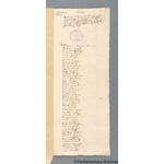 Thumbnail image for Protestation Return: Devon: Hayridge Hundred: Plymtree
