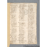 Thumbnail image for Protestation Return: Devon: Hemyock Hundred: Awliscombe