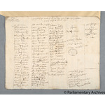 Thumbnail image for Protestation Return: Devon: Coleridge (North Division) Hundred ? Cornworthy