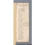 Thumbnail image for Protestation Return: Devon: Fremington Hundred ? Tawstock