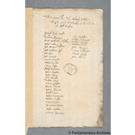 Thumbnail image for Protestation Return: Dorset: Blandford, North And South Divisions: Hasilor Hundred: Tyneham