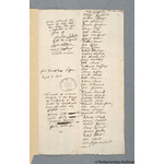 Thumbnail image for Protestation Return: Dorset: Bridport Division: Beaminster Hundred: Corscombe