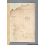 Thumbnail image for Protestation Return: Dorset: Dorchester Division: Culliford Tree Hundred: Osmington