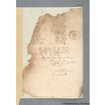 Thumbnail image for Protestation Return: Dorset: Dorchester Division: George Hundred: Broadmayne