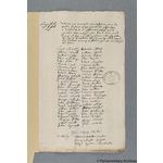 Thumbnail image for Protestation Return: Essex: Hinckford Hundred: Lamarsh