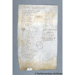 Thumbnail image for Protestation Return: Lancaster: Blackburn Hundred: Salisbuerie [Salesbury]