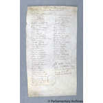 Thumbnail image for Protestation Return: Lancaster: Blackburn Hundred: Tockoles [Tockholes]