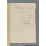 Thumbnail image for Protestation Return: Lincoln: Lindsey, Parts Of: Yarborough Wapentake ? Riby