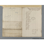 Thumbnail image for Protestation Return: Lincoln: Lindsey, Parts Of: Louth Eske Hundred ? Ingham