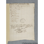 Thumbnail image for Protestation Return: Lincoln: Lindsey, Parts Of: Louth Eske Hundred ? Kelstern